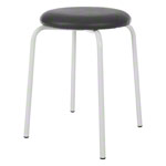 Gymnastics stool standard with cushion, 38 cm, frame color white