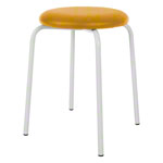Gymnastics stool standard with cushion, 38 cm, frame color white
