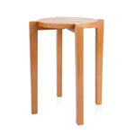 Gymnastics wooden stool,  32 cm