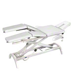 HWK Therapy table Impuls Lymph / Manu Hydraulik, with 3-piece head. 195x65x50-96 cm
