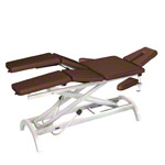 HWK Therapy table Impuls Lymph / Manu Hydraulik, with 3-piece head. 195x65x50-96 cm