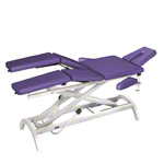 HWK Therapy table Impuls Lymph / Manu Hydraulik, with 3-piece head. 195x65x50-96 cm