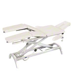 HWK Therapy table Impuls Lymph / Manu Hydraulik, with 3-piece head. 195x65x50-96 cm