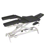 HWK Therapy table Impuls Lymph / Manu Hydraulik, with 3-piece head. 195x65x50-96 cm