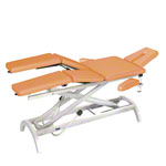 HWK Therapy table Impuls Lymph / Manu Hydraulik, with 3-piece head. 195x65x50-96 cm