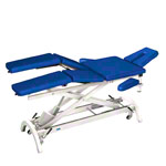 HWK Therapy table Impulse Lymph / Manu Electric, with 3 pcs. Kopft. 195x65x50-96 cm
