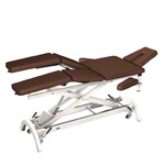 HWK Therapy table Impulse Lymph / Manu Electric, with 3 pcs. Kopft. 195x65x50-96 cm