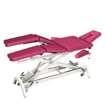 HWK Therapy table Impulse Lymph / Manu Electric, with 3 pcs. Kopft. 195x65x50-96 cm