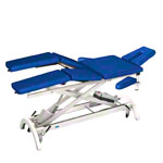 HWK Therapy table Impulse Lymph / Manu battery, with 3 pcs. Kopft. 195x65x50-96 cm