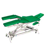 HWK Therapy table Impulse Lymph / Manu battery, with 3 pcs. Kopft. 195x65x50-96 cm