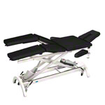 HWK Therapy table Impulse Lymph / Manu battery, with 3 pcs. Kopft. 195x65x50-96 cm