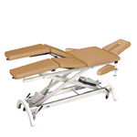 HWK Therapy table Impulse Lymph / Manu battery, with 3 pcs. Kopft. 195x65x50-96 cm