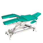 HWK Therapy table Impulse Lymph / Manu battery, with 3 pcs. Kopft. 195x65x50-96 cm