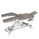 HWK Therapy table Impulse Lymph / Manu battery, with 3 pcs. Kopft. 195x65x50-96 cm