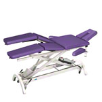 HWK Therapy table Impulse Lymph / Manu battery, with 3 pcs. Kopft. 195x65x50-96 cm
