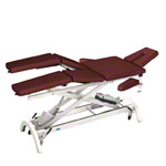 HWK Therapy table Impulse Lymph / Manu battery, with 3 pcs. Kopft. 195x65x50-96 cm