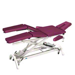HWK Therapy table Impulse Lymph / Manu battery, with 3 pcs. Kopft. 195x65x50-96 cm