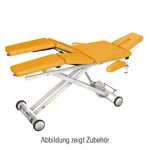 HWK Therapy table Solid Lymph / Manu Electric with 3 pcs. Headboard, LxWxH 195x65x46-89 cm