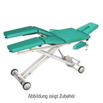 HWK Therapy table Solid Lymph / Manu Electric with 3 pcs. Headboard, LxWxH 195x65x46-89 cm