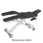 HWK Therapy table Solid Lymph / Manu Electric with 3 pcs. Headboard, LxWxH 195x65x46-89 cm