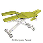 HWK Therapy table Solid Lymph / Manu Electric with 3 pcs. Headboard, LxWxH 195x65x46-89 cm