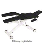 HWK Therapy table Solid Lymph / Manu Hydraulik with 3 pcs. Headboard, LxWxH 195x65x46-89 cm
