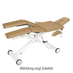 HWK Therapy table Solid Lymph / Manu Hydraulik with 3 pcs. Headboard, LxWxH 195x65x46-89 cm