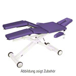 HWK Therapy table Solid Lymph / Manu Hydraulik with 3 pcs. Headboard, LxWxH 195x65x46-89 cm