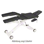 HWK Therapy table Solid Lymph / Manu Hydraulik with 3 pcs. Headboard, LxWxH 195x65x46-89 cm