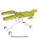 HWK Therapy table Solid Lymph / Manu Hydraulik with 3 pcs. Headboard, LxWxH 195x65x46-89 cm