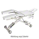 HWK Therapy table Solid Lymph / Manu battery with 3 pcs. Headboard, LxWxH 195x65x46-89 cm