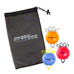 Handmaster Plus, Set: 1x each blue, red, orange, incl. storage bag