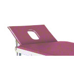 Headboard with nostril for portable massage table Karat