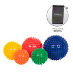 Hedgehog ball medium, set of 5, incl. storage bag