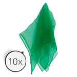Juggling cloth, 65x65 cm, 10 cloths