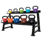 Kettlebells set 10 kettlebells 4 to 32 kg, incl. tray