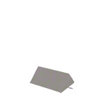 Leg support triangle, LxWxH 45x45x22.5 cm