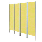 Lightweight screen 4-leaf, HxB 165x204 cm