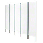 Lightweight screen 5-leaf, HxW 165x259 cm