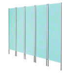 Lightweight screen 5-leaf, HxW 165x259 cm