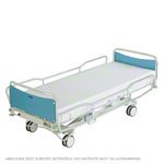 Lojer hospital bed ScanAfia XS 490, Trendelenburg, RAL 9010