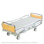 Lojer hospital bed ScanAfia XS 490, Trendelenburg, chrome frame