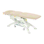 Lojer therapy couch Capre roof position F5R electric with wheel automatic