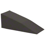 Lymphatic drainage wedge, LxWxH 70x26x25/0 cm