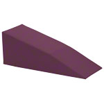 Lymphatic drainage wedge, LxWxH 70x26x25/0 cm