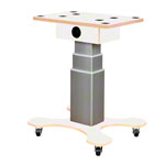 ManuTherm height-adjustable roller table for ManuTherm heat therapy box, height: 56-96 cm