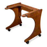 ManuTherm rolling table for ManuTherm heat therapy Box, Height: 67 cm