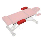 Movable side cushions for the treatment table Solid A6 Dynamic