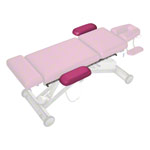 Movable side cushions for the treatment table Solid A6 Dynamic