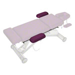 Movable side cushions for the treatment table Solid A6 Dynamic